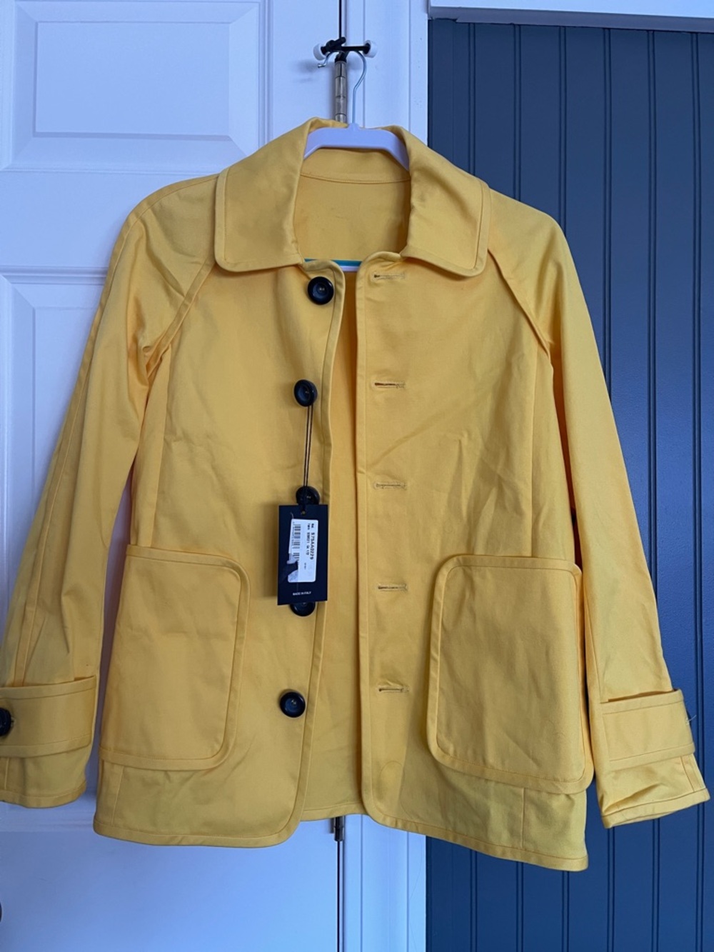 DSQUARED2 Yellow Trench Coat